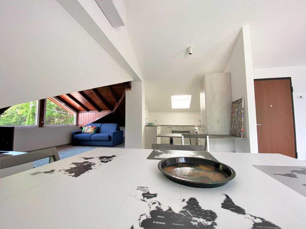 아르제뇨 La Rondinella - Loft With Fantastic View On Lake Como 아파트 외부 사진