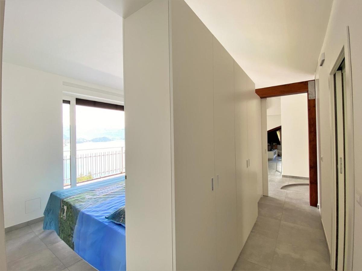 아르제뇨 La Rondinella - Loft With Fantastic View On Lake Como 아파트 외부 사진