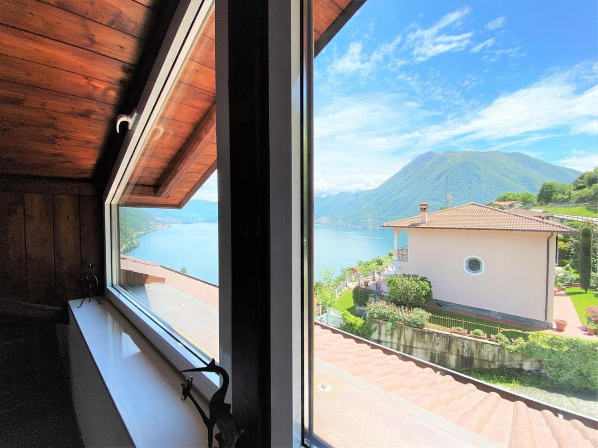 아르제뇨 La Rondinella - Loft With Fantastic View On Lake Como 아파트 외부 사진