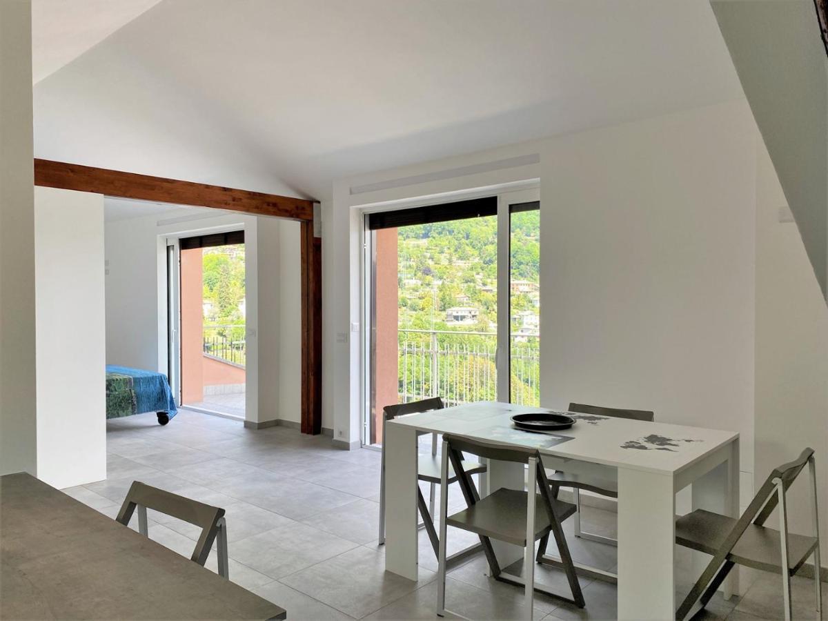 아르제뇨 La Rondinella - Loft With Fantastic View On Lake Como 아파트 외부 사진