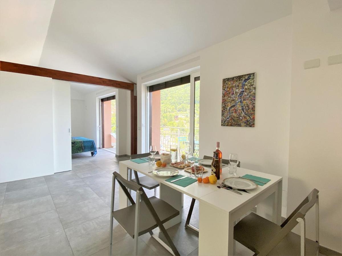 아르제뇨 La Rondinella - Loft With Fantastic View On Lake Como 아파트 외부 사진