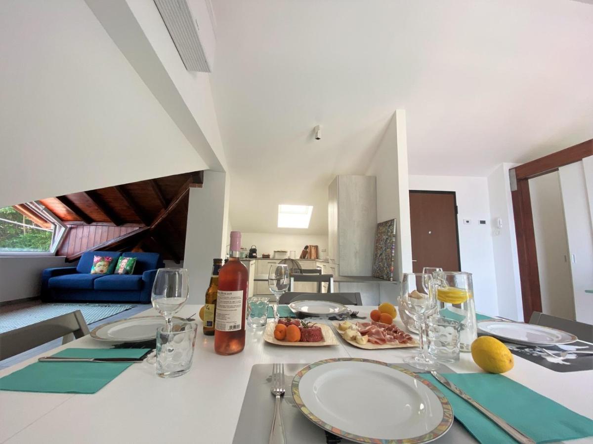 아르제뇨 La Rondinella - Loft With Fantastic View On Lake Como 아파트 외부 사진